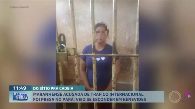 Maranhense é presa no Pará em megaoperação contra tráfico internacional de drogas
