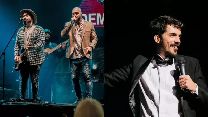 Marcos e Bueno e Stevan Gaipo agitam o Alto Tietê com show e humor neste fim de semana