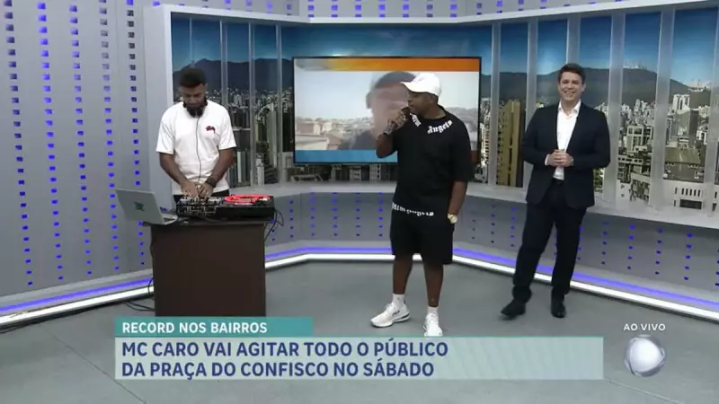 MC Caro arrasa no palco do Balanço Geral MG: veja os melhores momentos do show