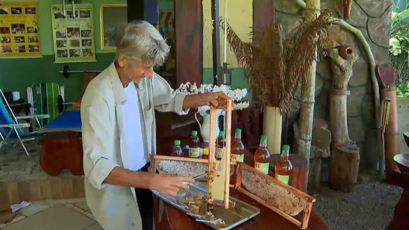Mel vira ouro: agricultor transforma paixão por apicultura em negócio lucrativo no ES