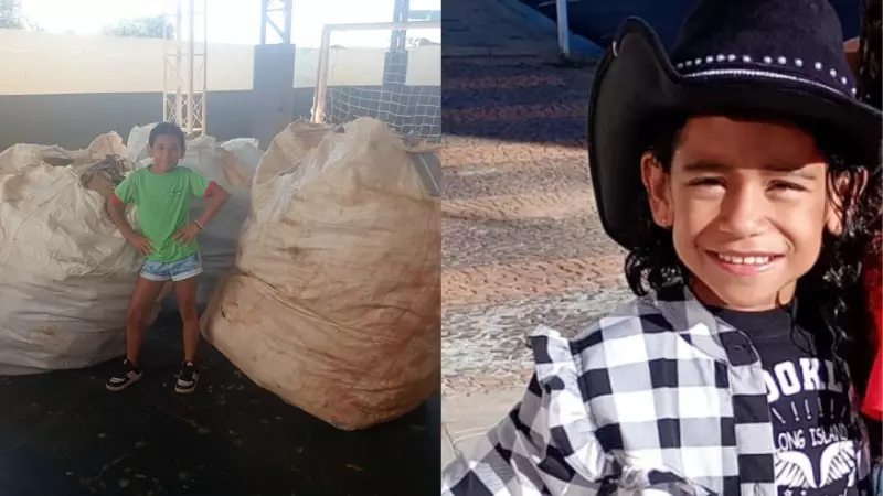 Menina realiza sonho de conhecer Ana Castela após arrecadar 2 toneladas de papelão em MS