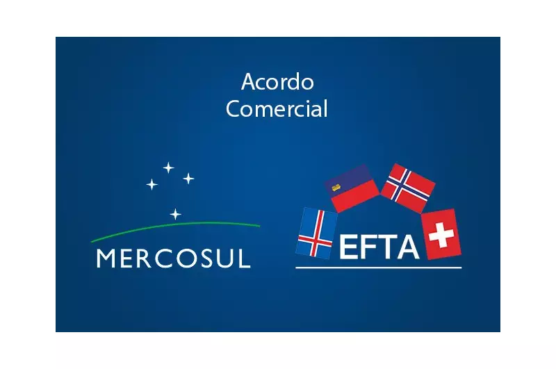 Mercosul e EFTA fecham acordo histórico: zona de livre-comércio com PIB de US$ 43 trilhões