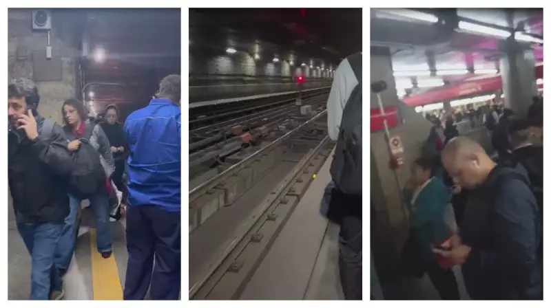 Metrô de SP enfrenta lentidão nas linhas Azul, Verde e Vermelha nesta quinta-feira