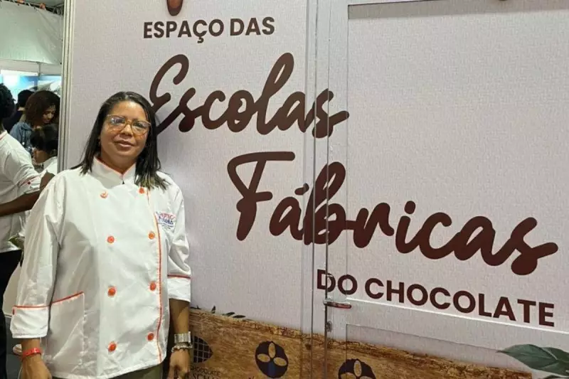 Minifábrica de Chocolate da Rede Estadual Rouba a Cena no Chocolat Festival Bahia