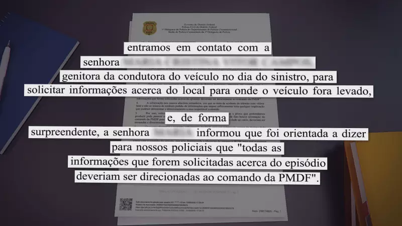 Mistério no DF: Carro desaparece após acidente fatal que matou dois PMs; veículo teria seis ocupantes