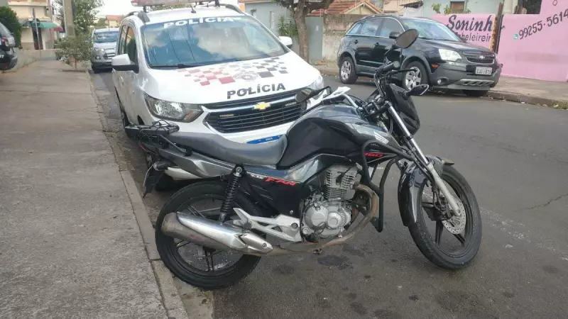 Motocicleta com chassi e motor adulterados é apreendida em Limeira — condutor alega ter comprado por R$ 1.100
