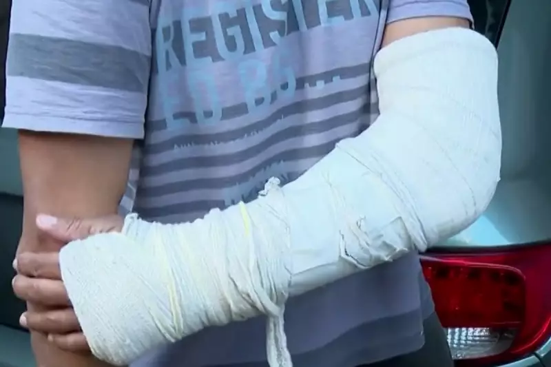 Motorista é golpeado com facão em briga de trânsito e rompe artéria no braço em Santos