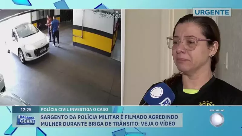 Mulher é agredida por sargento da PM em briga de trânsito no DF — Veja o relato emocionante
