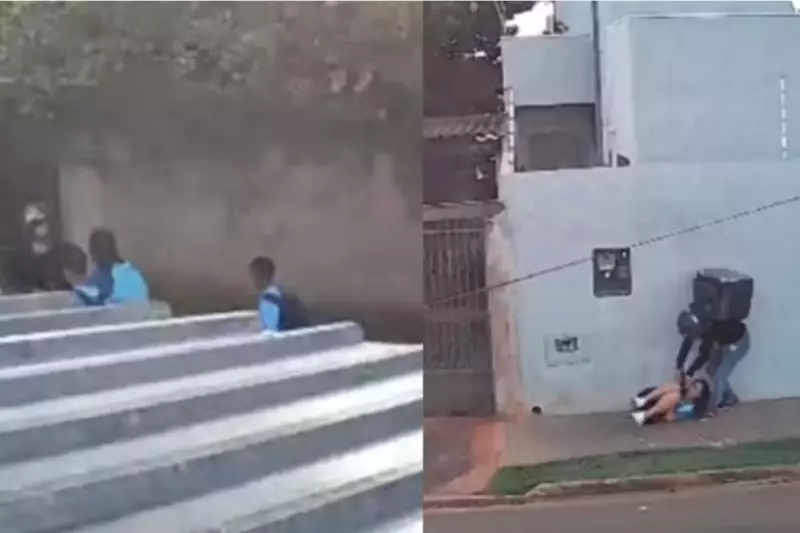 Mulher é indiciada por assaltar crianças a caminho da escola em Mato Grosso do Sul