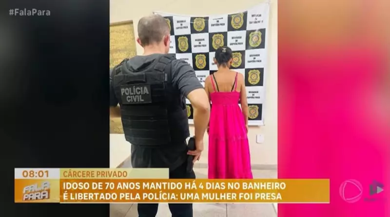 Mulher é presa por manter idoso em cárcere privado por 4 dias em Fala Para — Caso choca a região