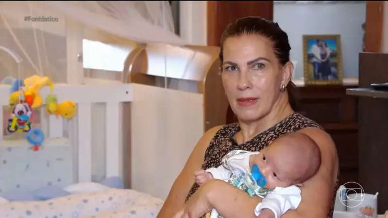 Mulher realiza sonho de ser mãe aos 63 anos após menopausa e laqueadura: 'Era quase impossível'