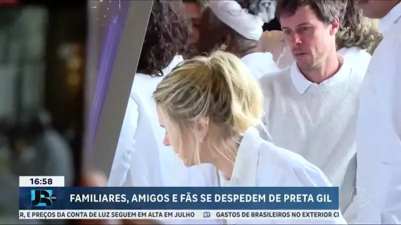 Multidão emocionada presta última homenagem a Preta Gil no Theatro Municipal do Rio
