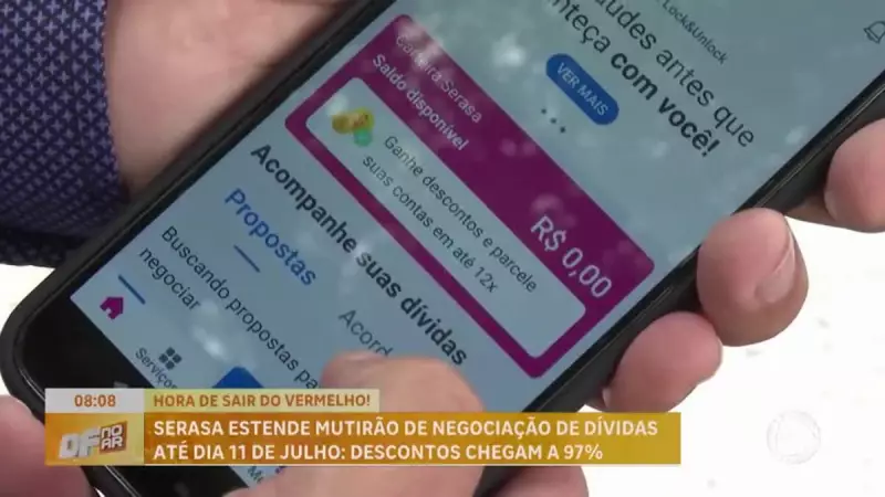 Mutirão Serasa já beneficiou mais de 12 mil pessoas no Distrito Federal com acordos financeiros