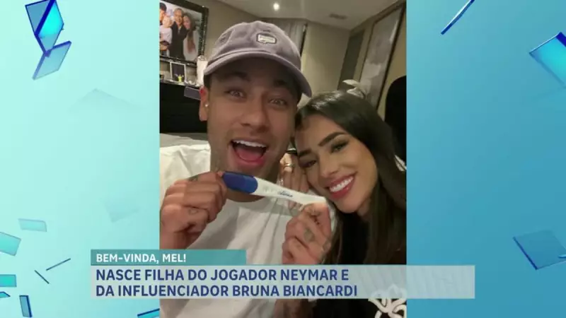 Nasce Mel, segunda filha de Neymar e Bruna Biancardi: veja detalhes e curiosidades!