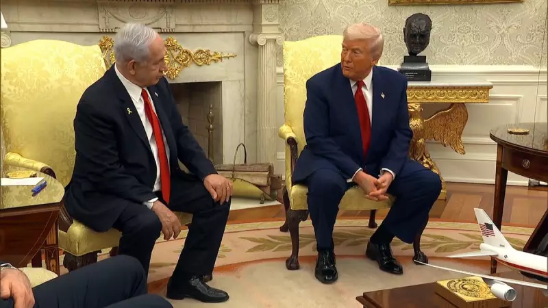 Netanyahu e Trump discutem libertação de reféns do Hamas em reunião nos EUA