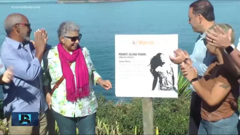 Niterói homenageia Juliana Marins, vítima de tragédia na Indonésia