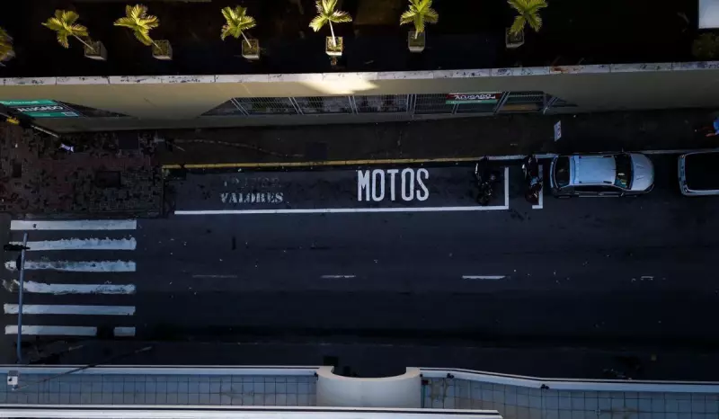 Novas vagas para motos no centro de Florianópolis: mais comodidade para os motociclistas