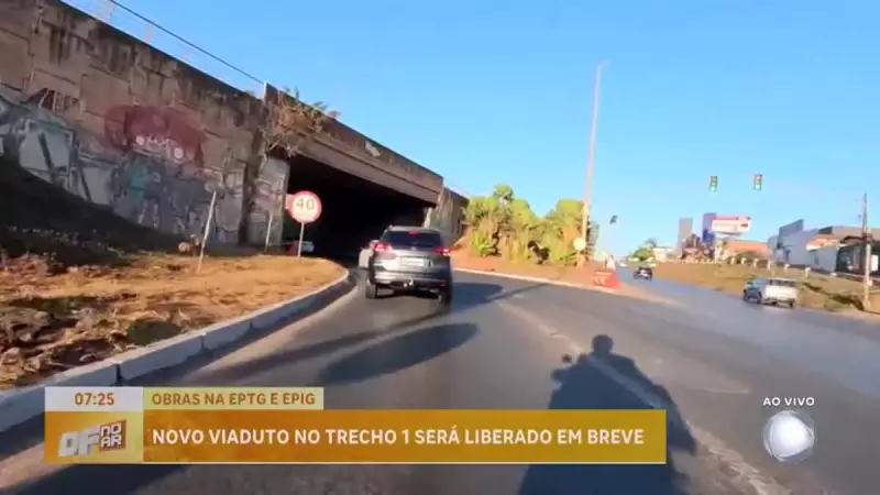 Novo trecho da EPIG e EPTG será liberado em 2025: veja o que muda no trânsito de Brasília