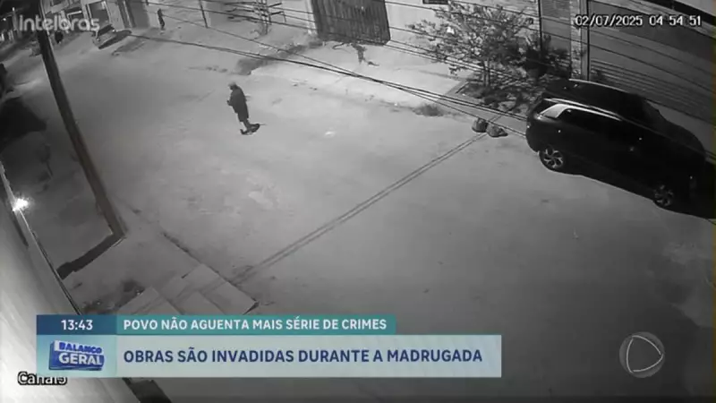 Obras no Guará, DF, são invadidas e moradores denunciam onda de furtos na região