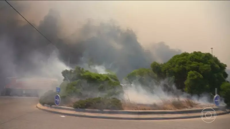 Onda de calor na Europa dificulta combate a incêndios florestais e preocupa autoridades