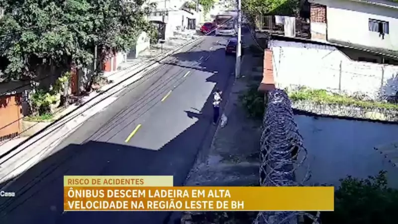 Ônibus em alta velocidade assustam moradores na Zona Leste de BH