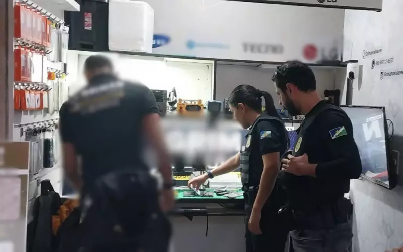 Operação apreende 14 celulares de origem ilícita no centro de Boa Vista