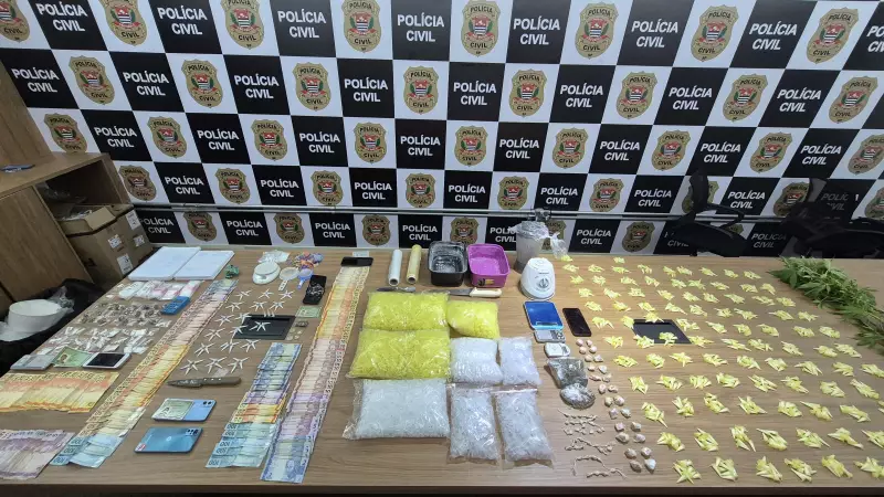 Operação Colômbia desarticula rede de tráfico em cidades do interior paulista: 7 presos