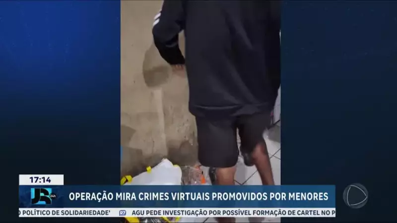 Operação contra crimes na internet prende oito adolescentes em flagrante