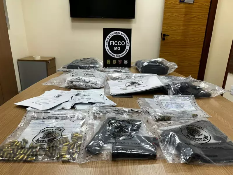 Operação contra tráfico prende cinco em Governador Valadares: drogas e armas apreendidas