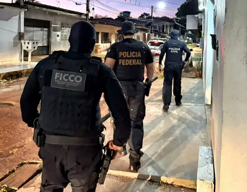 Operação da PF desmantela organização criminosa que atuava no Amapá e em mais três estados