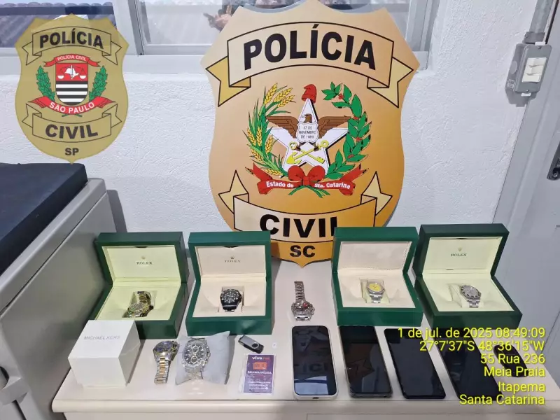 Operação da Polícia Civil de Rio Preto combate roubo de cargas e caminhões em grande ação