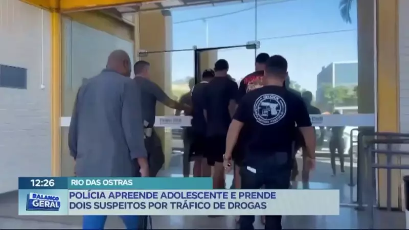 Operação da Polícia Civil desmantela tráfico de drogas em Rio das Ostras, RJ