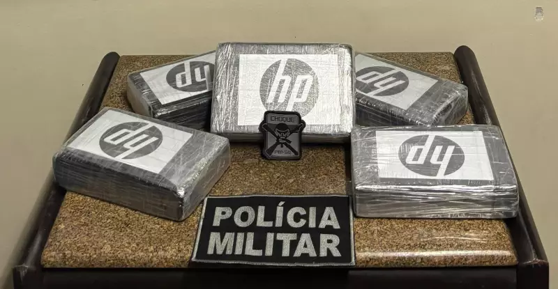 Operação da Polícia em Laranjeiras apreende 5kg de cocaína e prende suspeito em flagrante