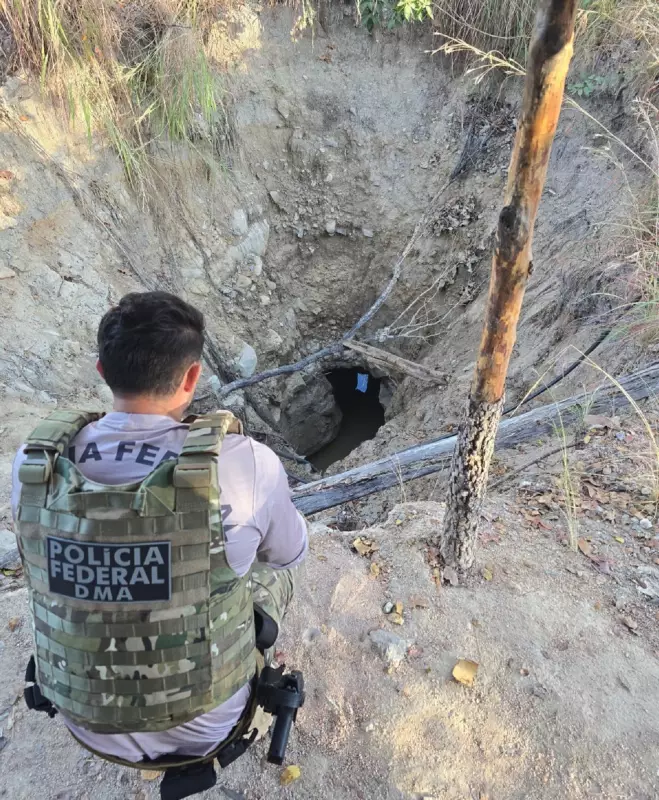 Operação da Polícia Federal combate garimpo ilegal no Tocantins: veja detalhes