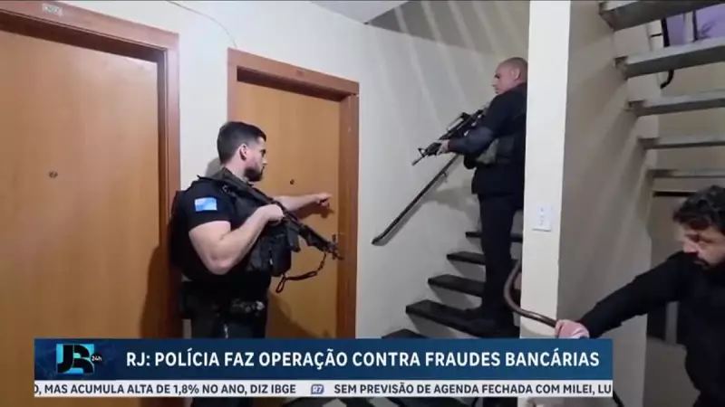 Operação da Polícia no Rio de Janeiro desmantela esquema de fraudes bancárias: veja detalhes