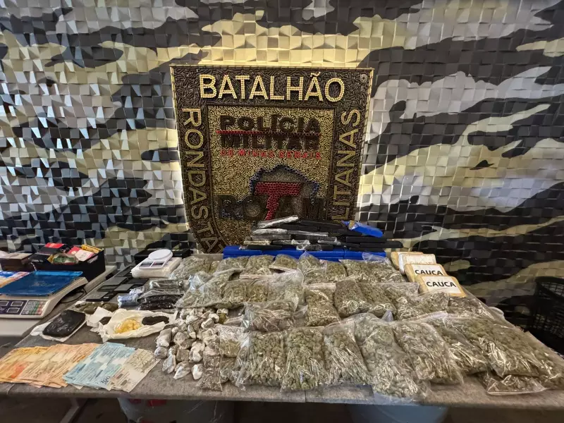 Operação em BH apreende drogas de luxo e R$ 28 mil: veja detalhes da ação policial