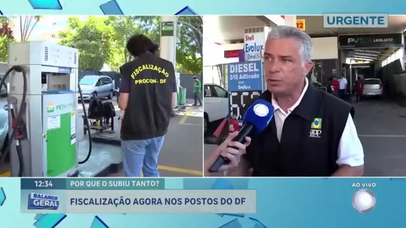 Operação fiscaliza postos de gasolina em Brasília após denúncias de preços abusivos