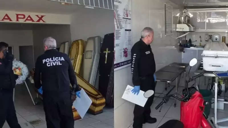 Operação 'Lava-Corpos' flagra funerárias despejando sangue e fluidos de cadáveres em ruas de Belém