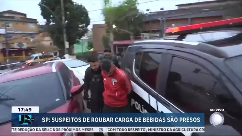 Operação na Grande SP desarticula quadrilha especializada em roubo de caminhões com bebidas