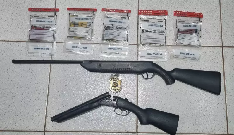 Operação no Tocantins apreende arsenal e desmonta esquema de grilagem de terras
