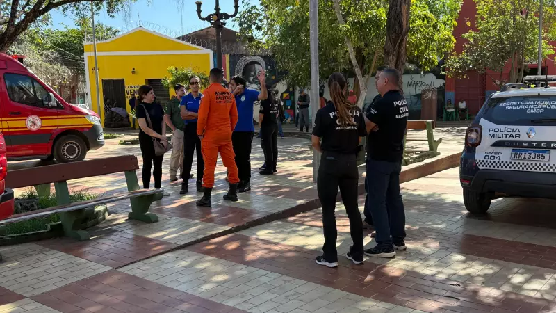 Operação policial cumpre mandados de busca e apreensão na região central de Cuiabá