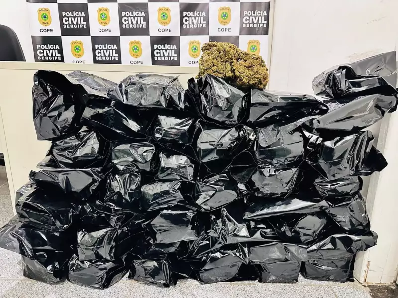 Operação policial desarticula esquema de tráfico interestadual em Nossa Senhora do Socorro