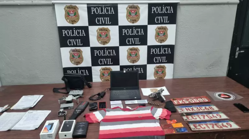Operação policial desbarata esquema milionário de desvio de carga de café em São Vicente