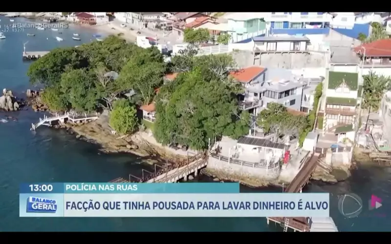 Operação policial desmantela facção que lavava dinheiro em pousada no RS