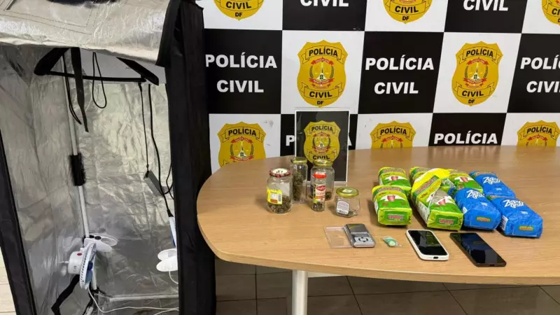 Operação policial desmantela quadrilha que revendia drogas no DF após compras no MS e RJ