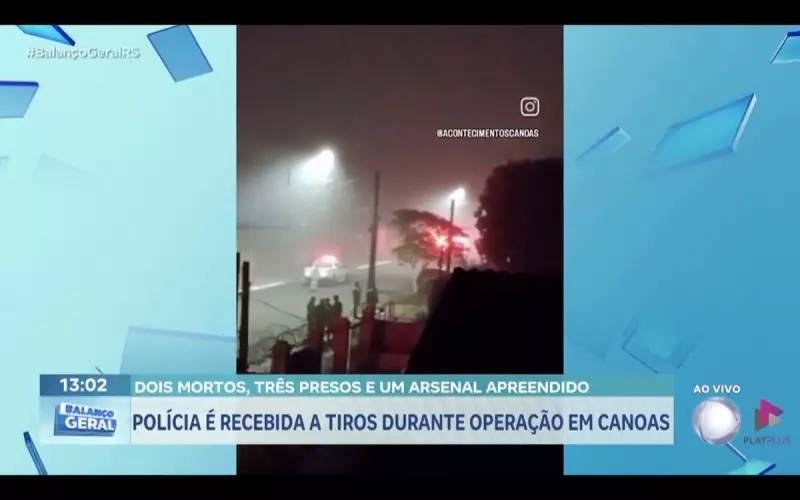 Operação policial em Canoas termina em tiroteio: veja os detalhes