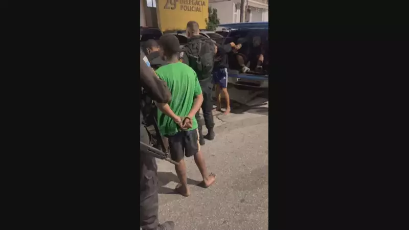 Operação policial em Cascadura prende criminosos com fuzis e granadas: veja detalhes
