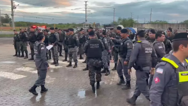 Operação policial em Vila Velha apreende drogas e metralhadoras após ataques violentos