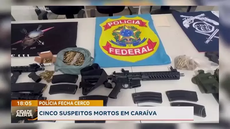 Operação policial na Bahia desmantela facção criminosa: armas, drogas e prisões em série