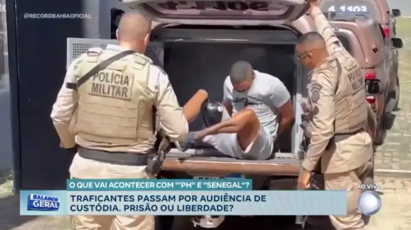 Operação policial prende traficantes na Bahia; suspeitos passam por audiência de custódia